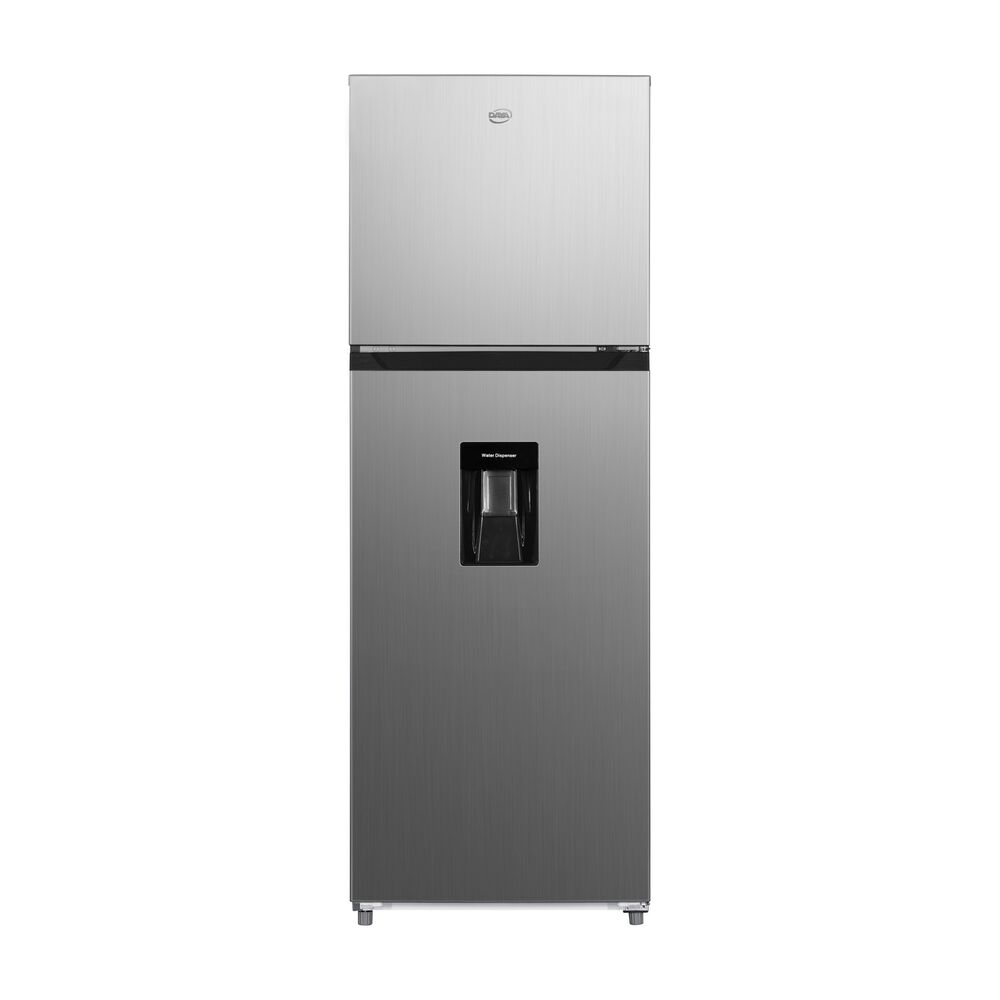 FRIGORIFERO COMBINATO DAYA DDP455DNM2XE1 , Capacit&agrave; netta totale 332 l, Rumorosit&agrave;: 39 dB(A), Dispenser acqua, 3 ripiani, Dimensioni: L 60,5 cm A 170,5 cm P 68 cm, Inox, Classe E - PRMG GRADING ROBN - 10%, image number 0