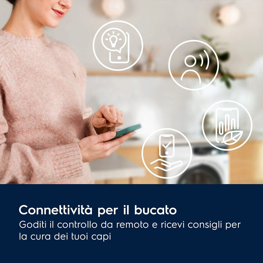 ASCIUGATRICE ELECTROLUX EW7H58GY A pompa di calore, 8 kg, profondit&agrave; 63,6 cm, 63 dB(A), BIANCO, Classe B - PRMG GRADING ROBN - 10%, image number 8