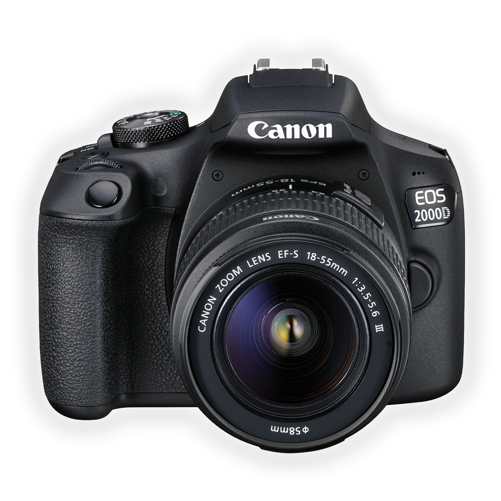 FOTOCAMERA DIGITALE CANON EOS 2000D 18.55D, image number 0