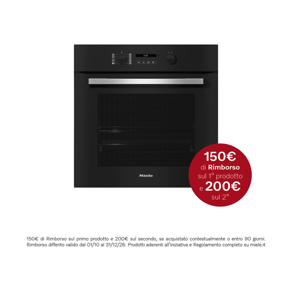 H 2766-1 B 125Y FORNO INCASSO Capacit&agrave; 76 l, dimensoni: L 59,5 cm-A 59,6 cm-P 56,8 cm, Black line, classe A+ - PRMG GRADING ROBN - 10%, image number 1