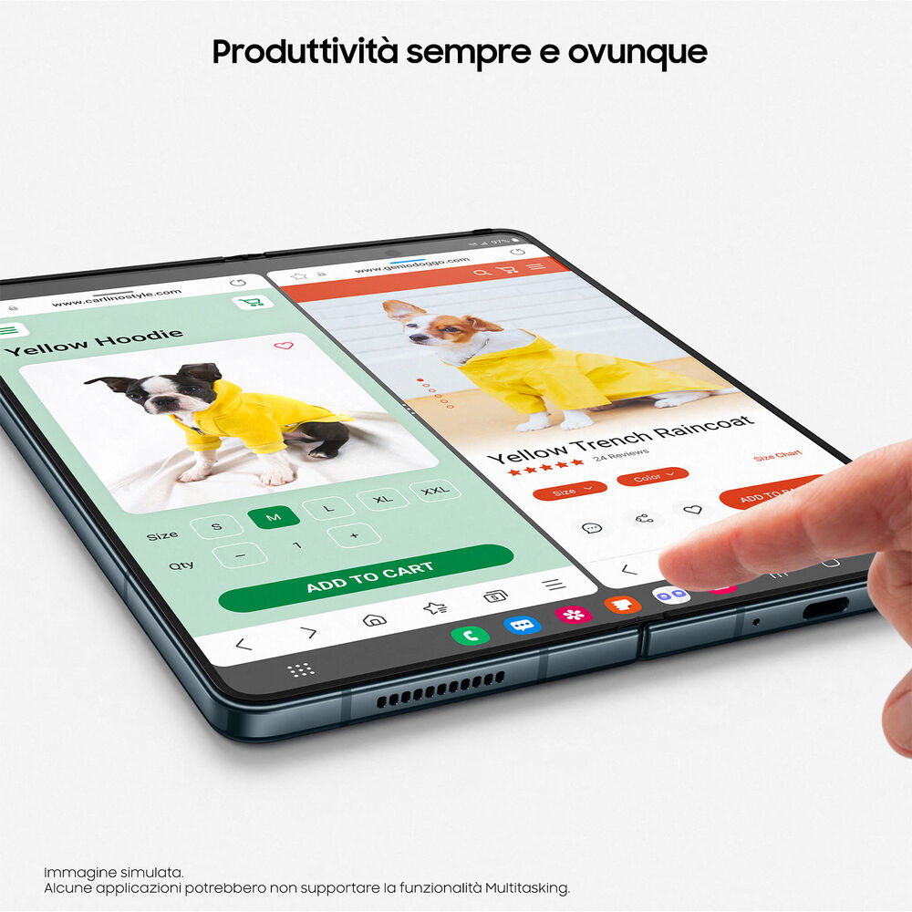 Galaxy Z Fold4, 512 GB, Phantom Black, image number 2