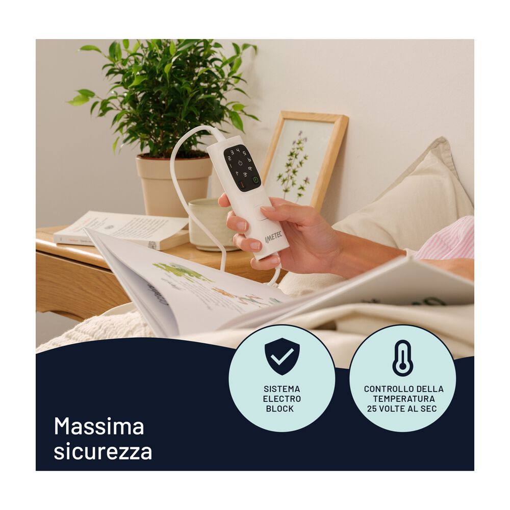 Coprimaterasso scaldasonno IMETEC MAXI ADAPTO ANALL MATRIM, image number 5