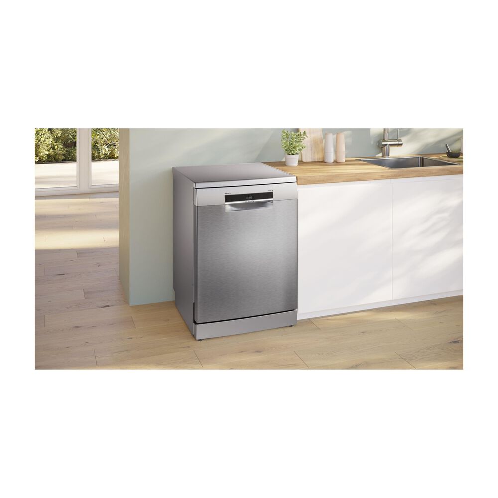 LAVASTOVIGLIE Libera installazione (FS) BOSCH SMS6ECI15E, Programmi 6, Dimensioni: L 60 cm, A 84,5 cm, P 60 cm, Rumorosit&agrave; 42 dB(A), Consumo di acqua 9 l, Acciaio anti-impronta, Classe A - PRMG GRADING ROAN - 4.99%, image number 2