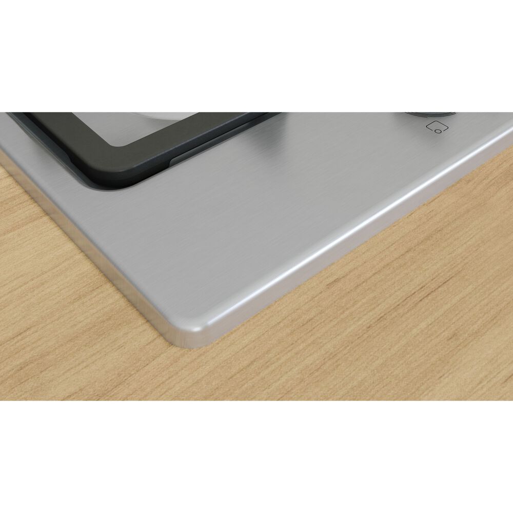 BOSCH PGH6B5K90 PIANO COTTURA GAS, 4 zone di cottura, dimensioni: L 58,2 cm, P 52 cm, piano in Acciaio inossidabile, Acciaio Inox - PRMG GRADING ROBN - 10%, image number 4