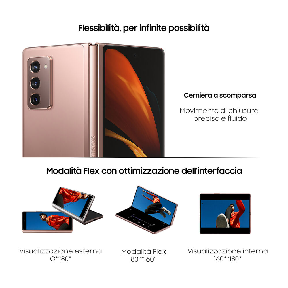 Galaxy Z Fold2 5G, 256 GB, Bronze, image number 5