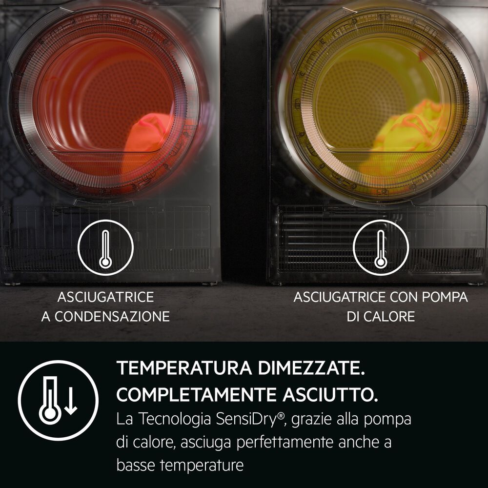 Asciugatrice AEG TR8HH9B, a pompa di calore, 9 Kg, profondit&agrave; 63,6 cm, programma Hygiene, Sistema filtrante: Easy Flow, Classe B - PRMG GRADING ROBN - 10%, image number 5