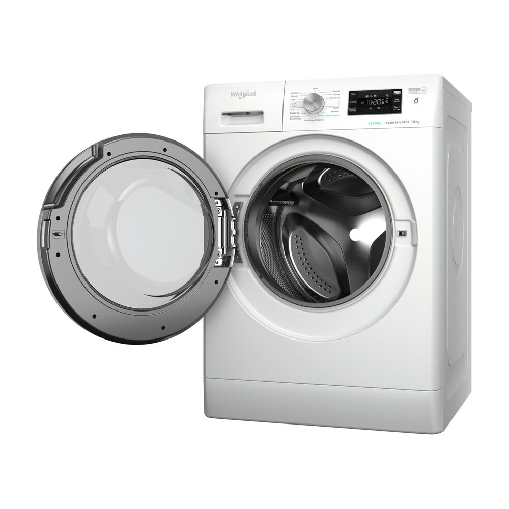 WHIRLPOOL FFB 1048 BSV IT LAVATRICE, Caricamento frontale, 10 kg, 14 programmi, Profondit&agrave; 60,5 cm, Giri 1400 rpm, Bianco, livello rumorosit&agrave; centrifuga 76 dB(A), Classe A - PRMG GRADING ROBN - 10%, image number 4