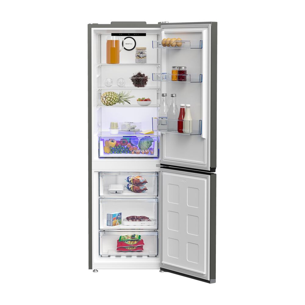 FRIGORIFERO COMBINATO B5RCNA365HG, Capacit&agrave; netta totale 316 l, Rumorosit&agrave;: 36 dB(A), 4 ripiani, Dimensioni: L 59,5 cm A 186,5 cm P 66,3 cm, Inox Dark, Classe D, image number 4