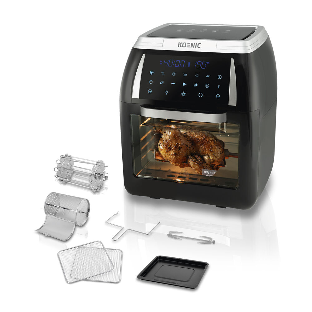 Fornetto elettrico KAF 121821, 12l, 1800W, display LED, cestello girevole e estraibile, con teglia e girarrosto - PRMG GRADING ROCN - 15%, image number 0