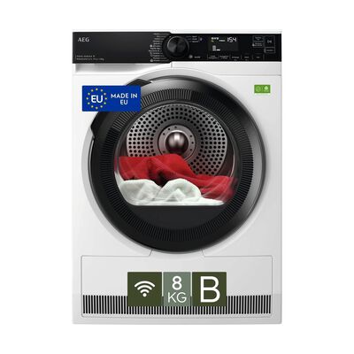 ASCIUGATRICE TR9HH8BY A pompa di calore, 8 kg, profondit&agrave; 63,6 cm, 63 dB(A), Bianco, Classe B - PRMG GRADING ROBN - 10%