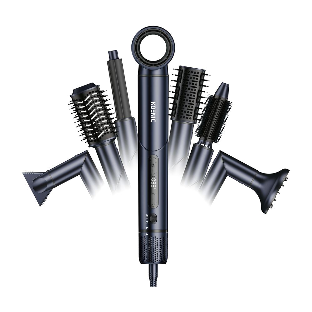 Multi Styler KMS 143425, Potenza massima 1400 W, in Ceramica, Temperatura max 80 &deg;C, 4 temperature, Tecnologia a ioni, Multicolor - PRMG GRADING OOCN - 15%, image number 0