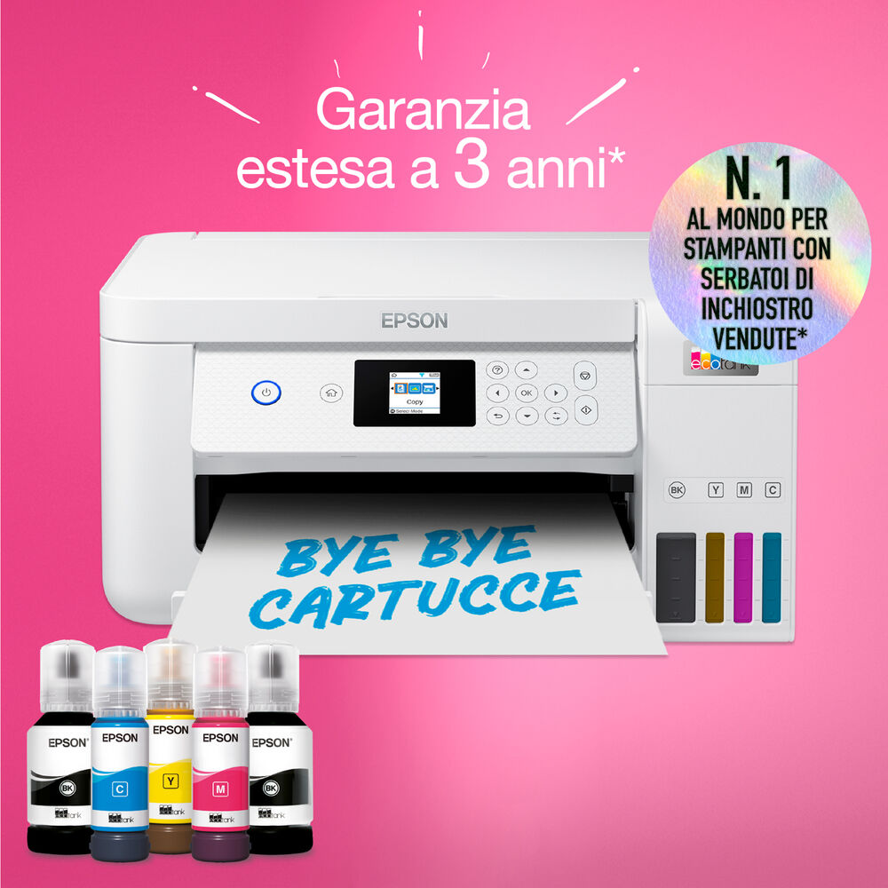 STAMPANTE INKJET EcoTank ET-2856, Inkjet, image number 9