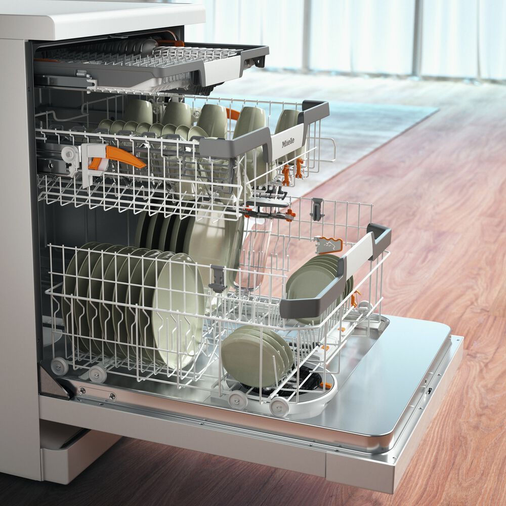 LAVASTOVIGLIE Libera installazione (FS) MIELE G 7040 SC BRWS AUTODOS, Programmi 11, Dimensioni: L 59,8 cm, A 84,5 cm, P 60 cm, Rumorosit&agrave; 43 dB(A), Consumo di acqua 8,4 l, Bianco, Classe A - PRMG GRADING ROBN - 10%, image number 3