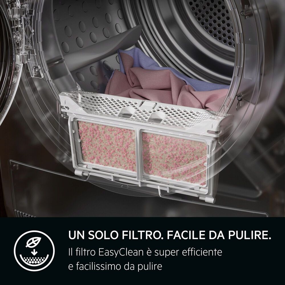 Asciugatrice AEG TR7HG8C, a pompa di calore, 8 kg, profondit&agrave; 63,8 cm,&nbsp; funzione refresh MixDry,&nbsp; Eco, Stiro facile, Classe C - PRMG GRADING RKBN - 15%, image number 2