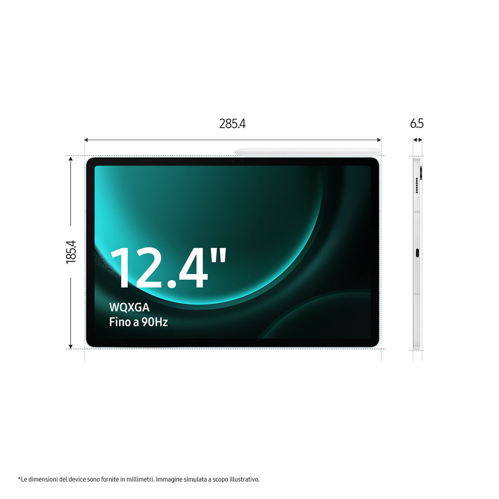 TAB S9 FE+ WIFI 8+128, image number 4