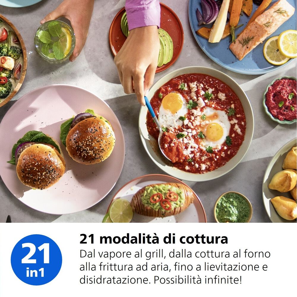 Airfryer Serie 5000 da 7.2L con vapore NA543/00, image number 3