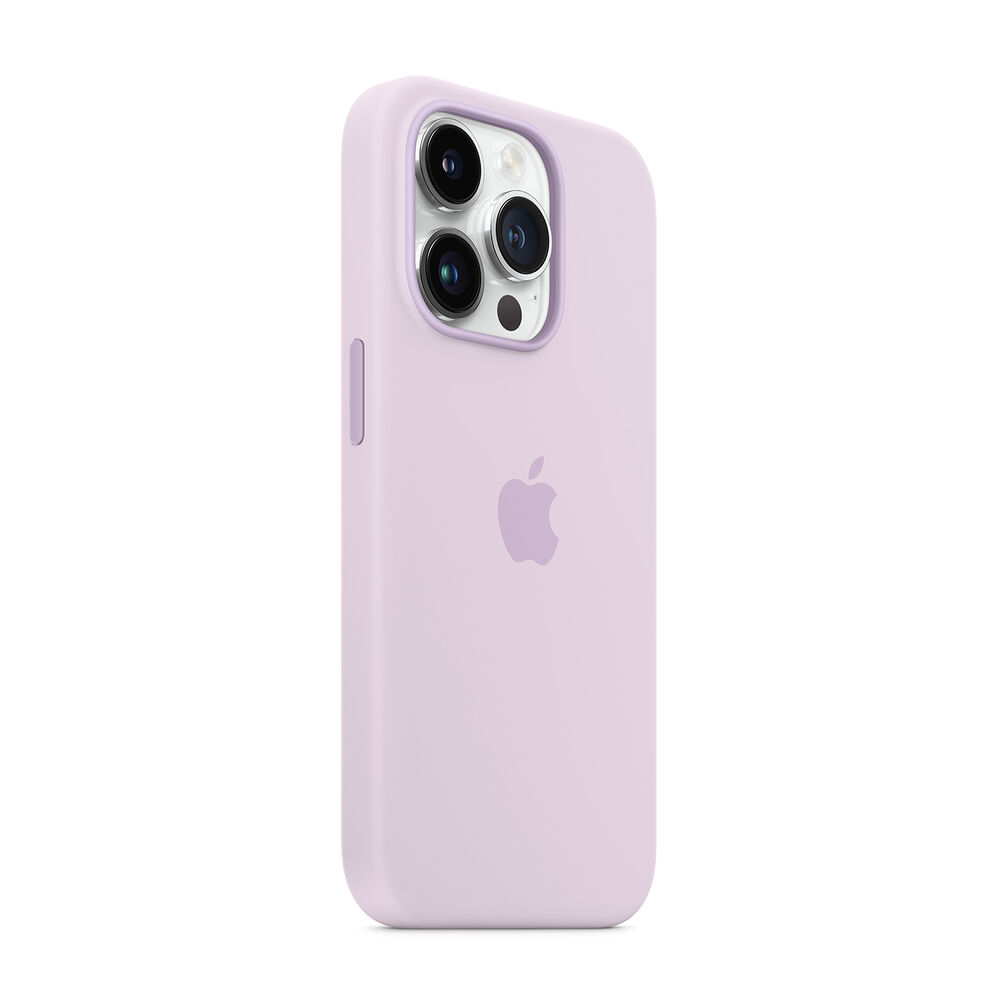 Custodia MagSafe in silicone per iPhone 14 Pro - Lilla, image number 4