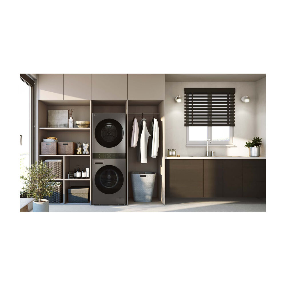 WT1716BBF LAVASCIUGA, Caricamento frontale, capacit&agrave; lavaggio 17 kg, capacit&agrave; asciugatura 16 kg, 6 programmi, Profondit&agrave; 77 cm, Giri 1100 rpm, Essence Black Steel, Classe E - PRMG GRADING ROBN - 10%, image number 19