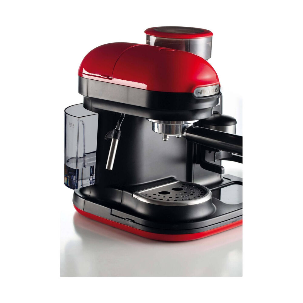 M/CAFFE' ESPRESSO ARIETE CAFFE'ESPRESSO CON MACINA, 1080 W, ROSSA/NERA, image number 6