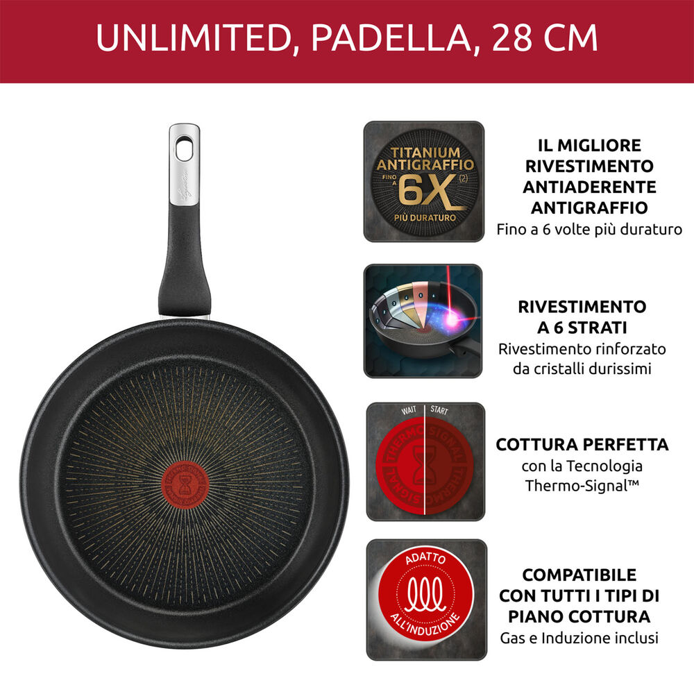 Unlimited, Padella 28 cm, image number 1