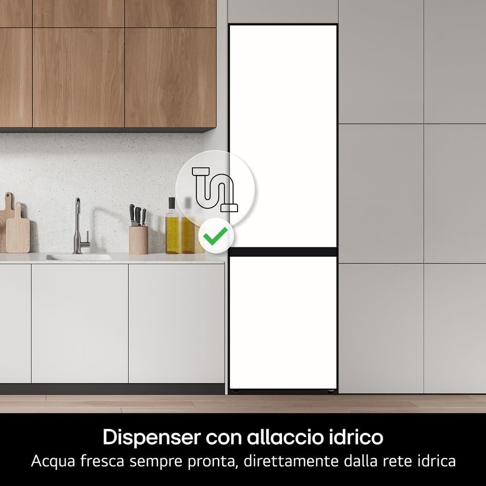 Frigorifero americano GSLV90PZAD, Sistema Multi Flow: S&igrave;; Sistema raffreddamento frigorifero: No Frost; Sistema raffreddamento congelatore: No Frost, Capacit&agrave; netta totale 635 l, Rumorosit&agrave;: 35 dB(A), LAN wireless, Dispenser acqua, Dispenser ghiaccio, Dimensioni: L 91,3 cm A 179 cm P 73,5 cm, Inox Premium, Classe D - PRMG GRADING ROCN - 14.99%, image number 11