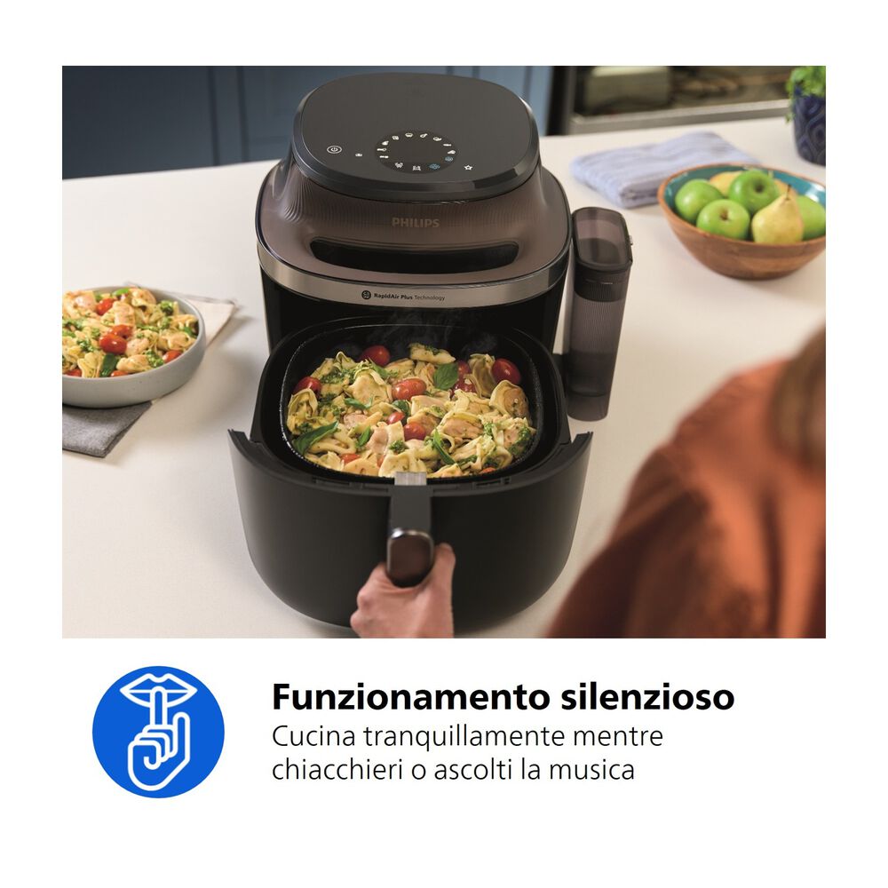 Airfryer Serie 5000 da 7.2L con vapore NA543/00, image number 19