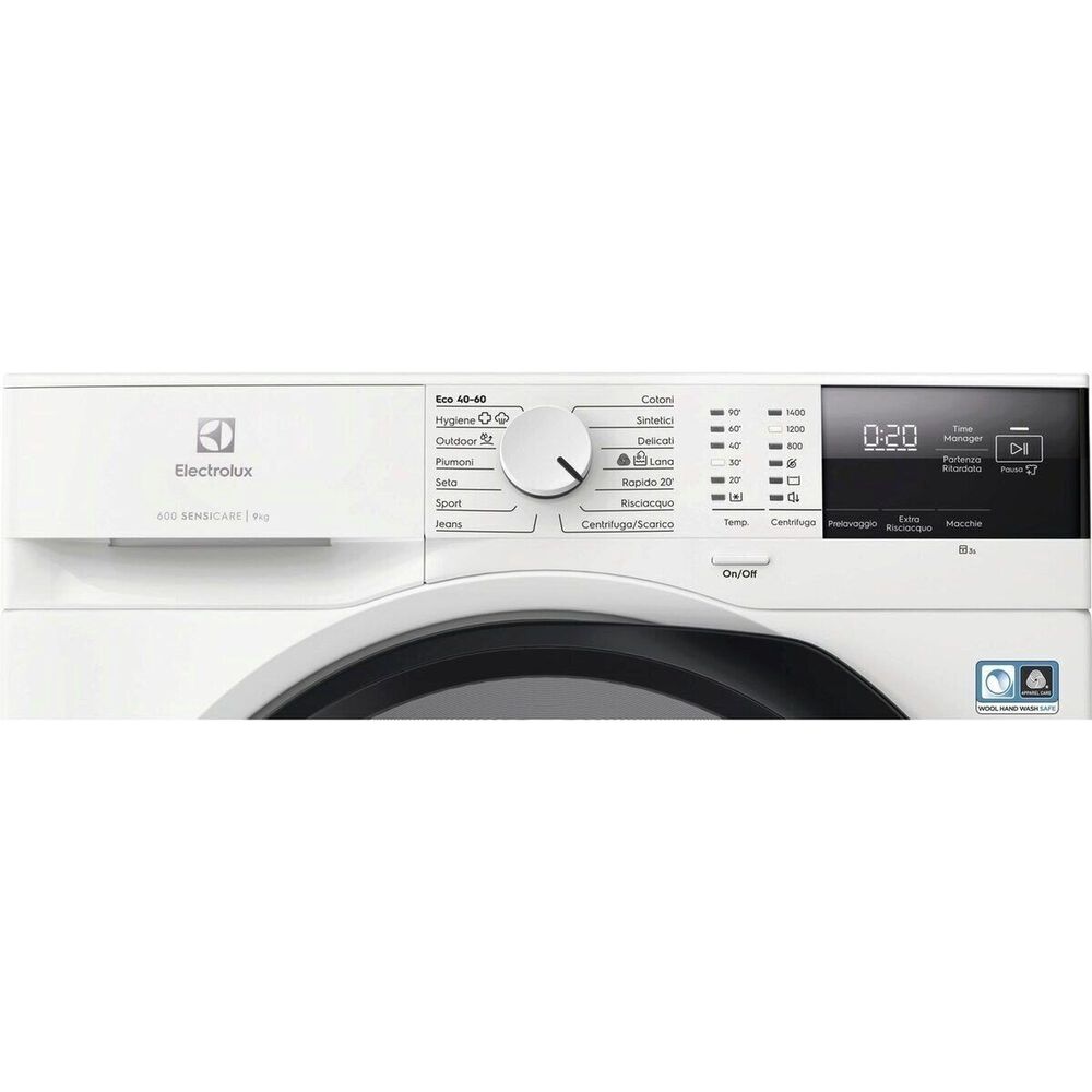 ELECTROLUX EW6FM29G LAVATRICE, Caricamento frontale, 9 kg, 14 programmi, Profondit&agrave; 63,6 cm, Giri 1400 rpm, Bianco, livello rumorosit&agrave; centrifuga 76 dB(A), Classe A - PRMG GRADING ROBN - 10%, image number 12