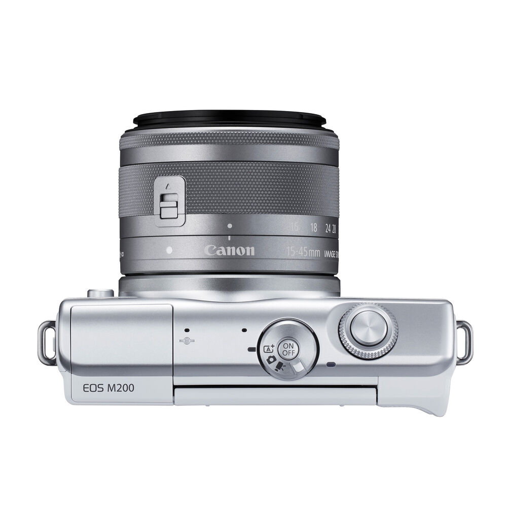 FOTOCAMERA MIRRORLESS CANON EOS M200 WH EF-M15-45mm , image number 5