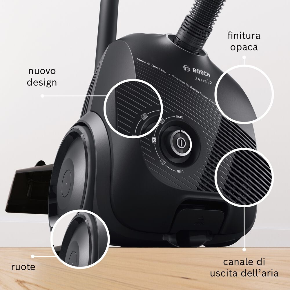 ASPIRAPOLVERE BOSCH BGLS2BA1 Serie 2, Con sacco, 600 W - PRMG GRADING OOBN - 15%, image number 8