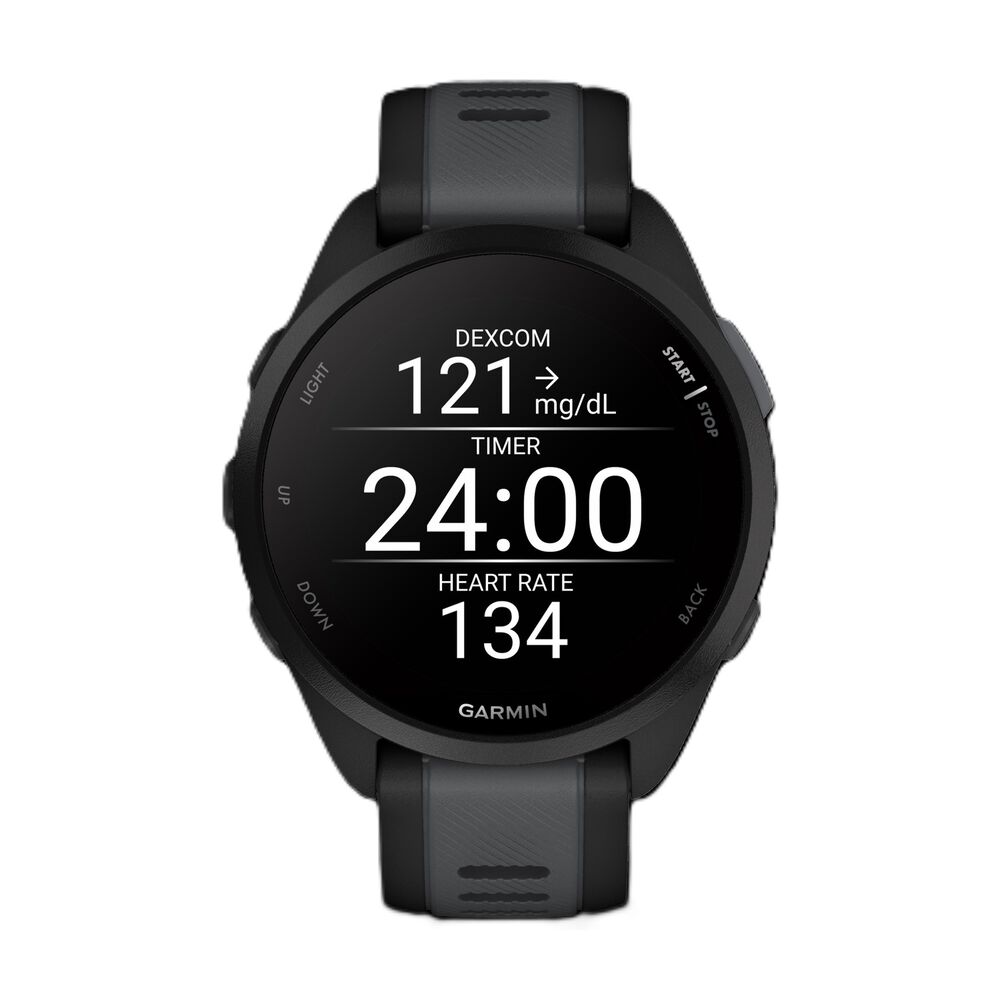 SPORTWATCH GARMIN FORERUNNER 165 Music, Nero/Ardesia - PRMG GRADING OOBN - 10%, image number 1