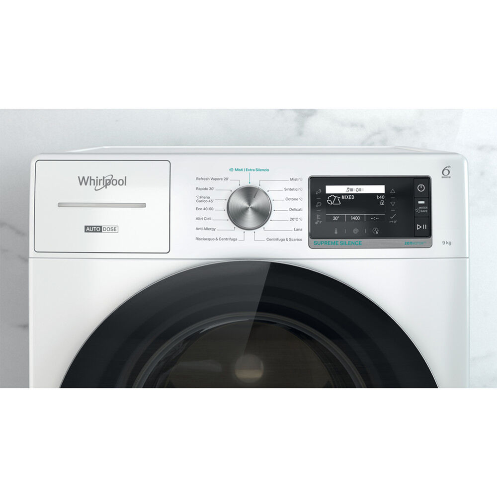 W8 W946WR IT LAVATRICE, Caricamento frontale, 9 kg, 64 cm, Classe A, image number 12