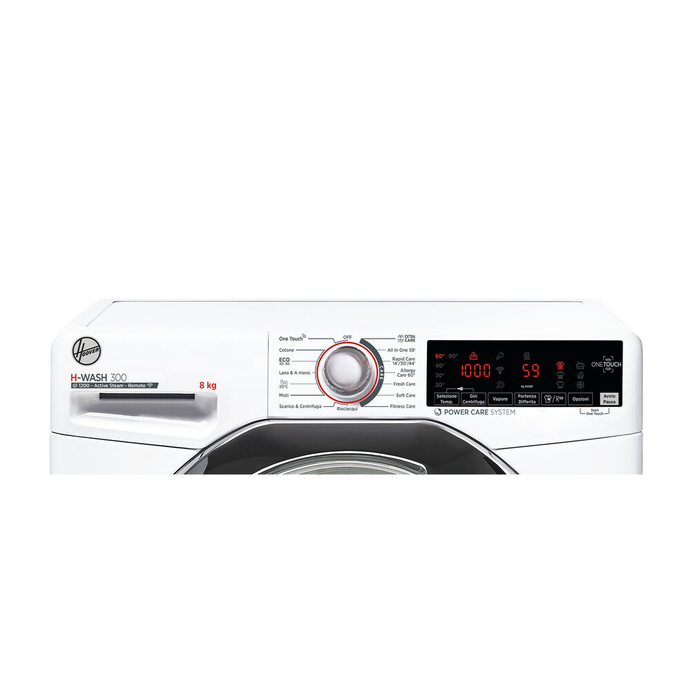 H3WS4428TAMCE-11 LAVATRICE SLIM, Caricamento frontale, 8 kg, 47 cm, Classe A, image number 2