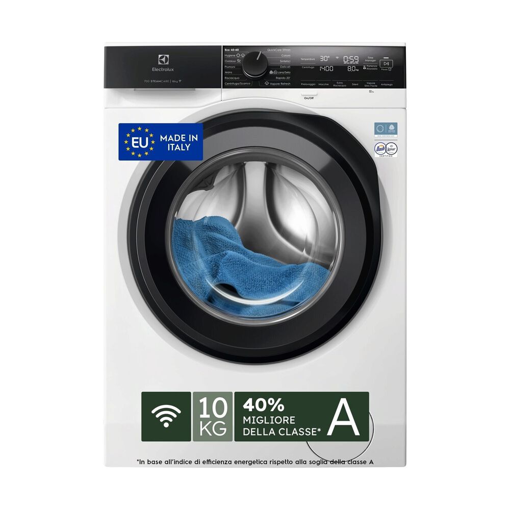 EW7F410Y LAVATRICE, Caricamento frontale, 10 kg, 14 programmi, Profondit&agrave; 63,6 cm, Giri 1400 rpm, Bianco, livello rumorosit&agrave; centrifuga 72 dB(A), Classe A - PRMG GRADING ROBN - 10%, image number 0