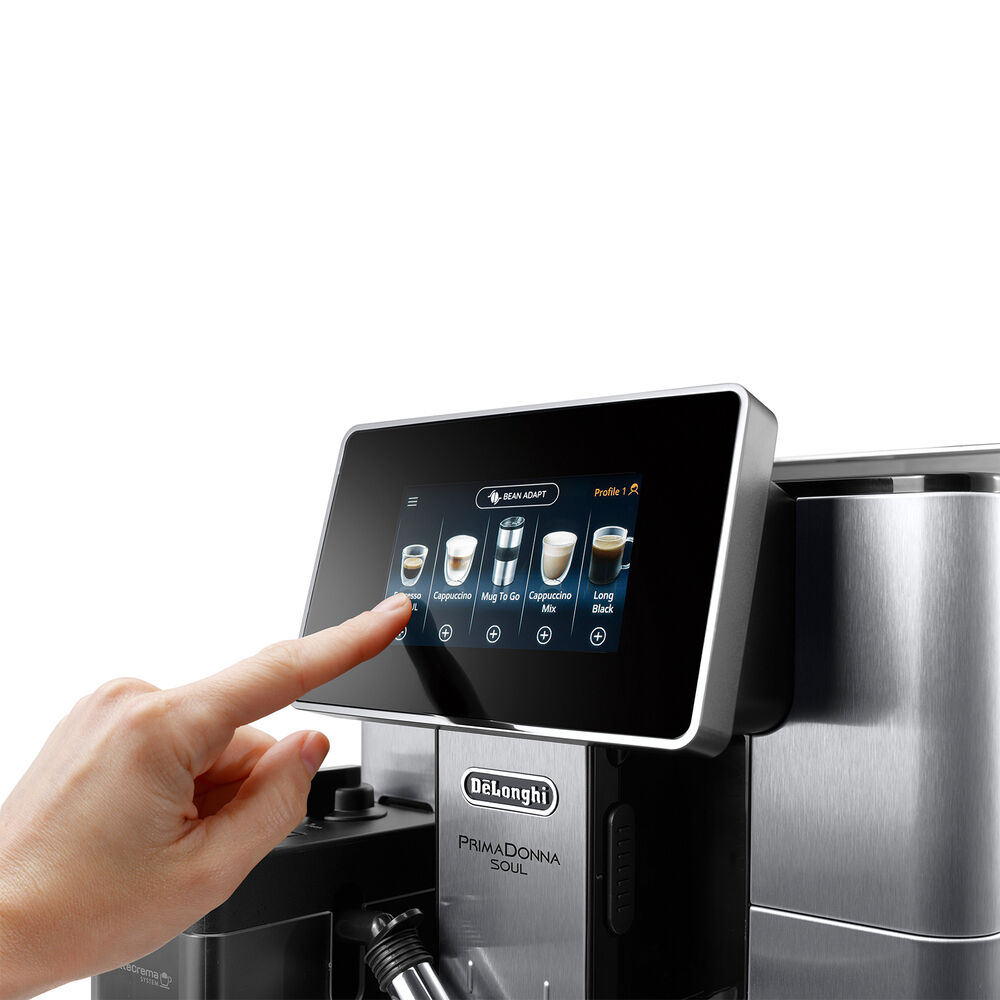 PrimaDonna ECAM610.75.MB MACCHINA CAFFÉ AUTOMATICA, Silver Black, image number 8