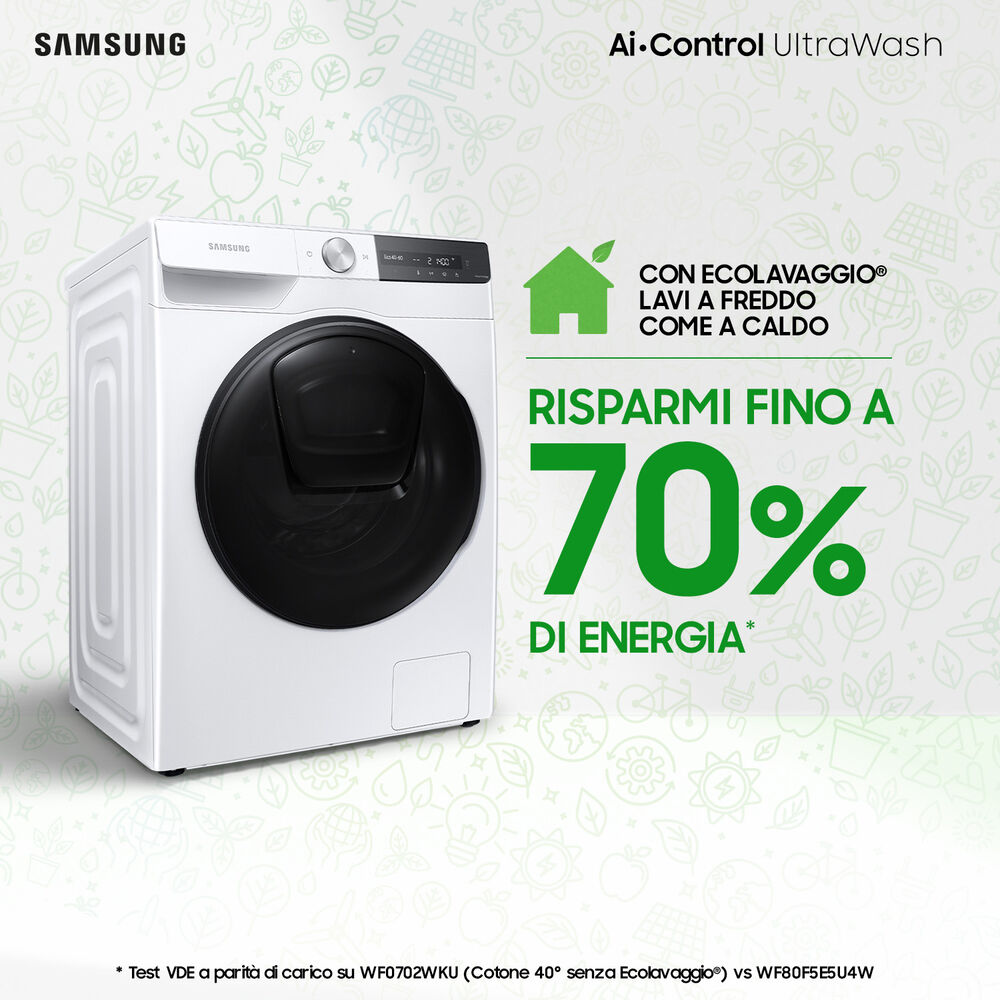 WW90T754DBT/S3 LAVATRICE, Caricamento frontale, 9 kg, 55 cm, Classe A, image number 6