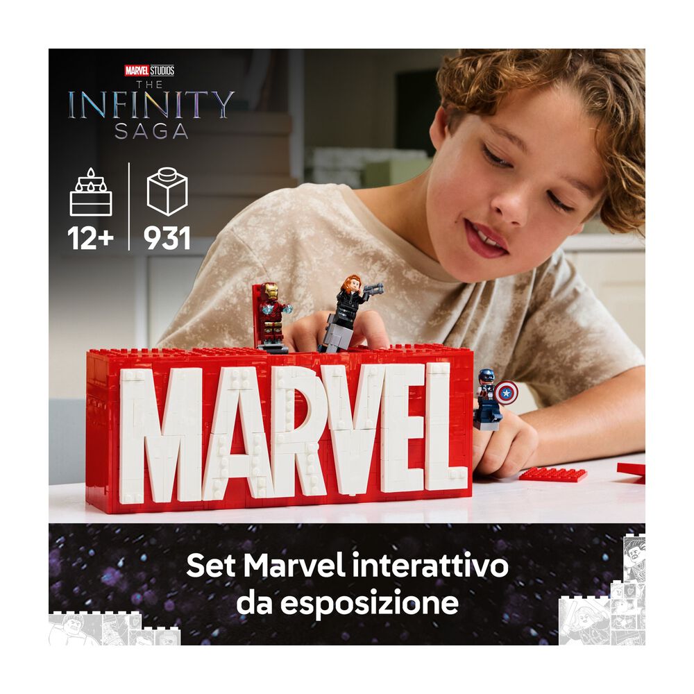 Logo e Minifigure MARVEL, image number 8