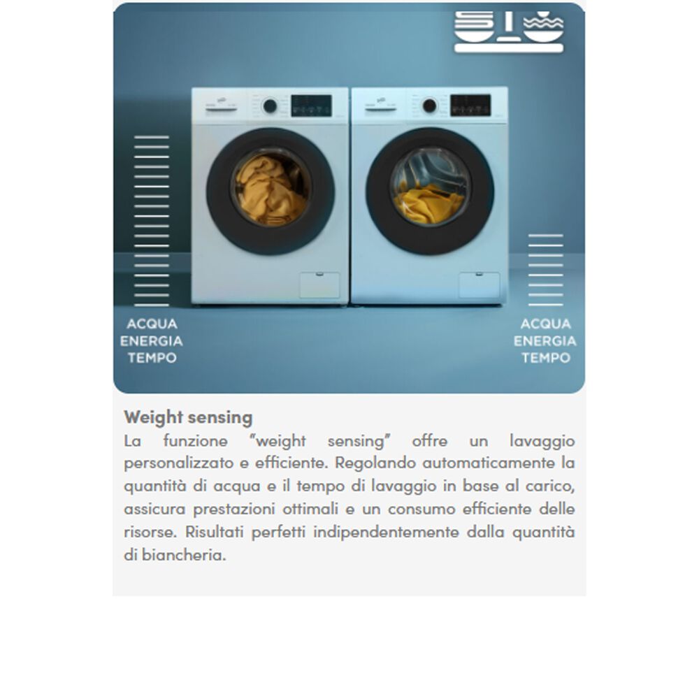 DAYA DSW712618A  LAVATRICE, Caricamento frontale, 7 kg, 16 programmi, Profondit&agrave; 46,5 cm, Giri 1200 rpm, livello rumorosit&agrave; centrifuga 76 dB(A), Classe A  - PRMG GRADING ROAN - 5%, image number 10