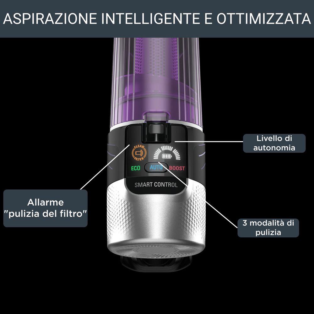 RH2039 scopa elettrica senza filo, Senza sacco, 200 W, image number 5