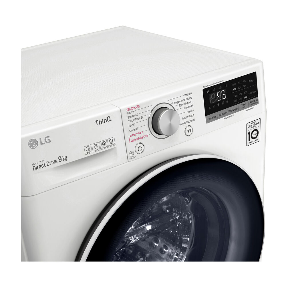 F4WV509S0E LAVATRICE, Caricamento frontale, 9 kg, 56,5 cm, Classe B, image number 9