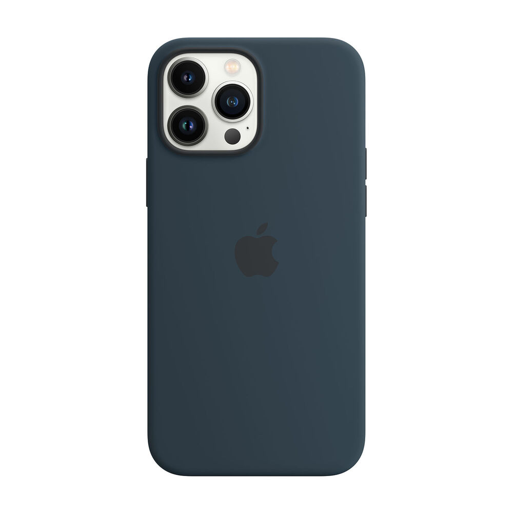 Custodia MagSafe in silicone per iPhone 13 Pro Max - Blu abisso, image number 0
