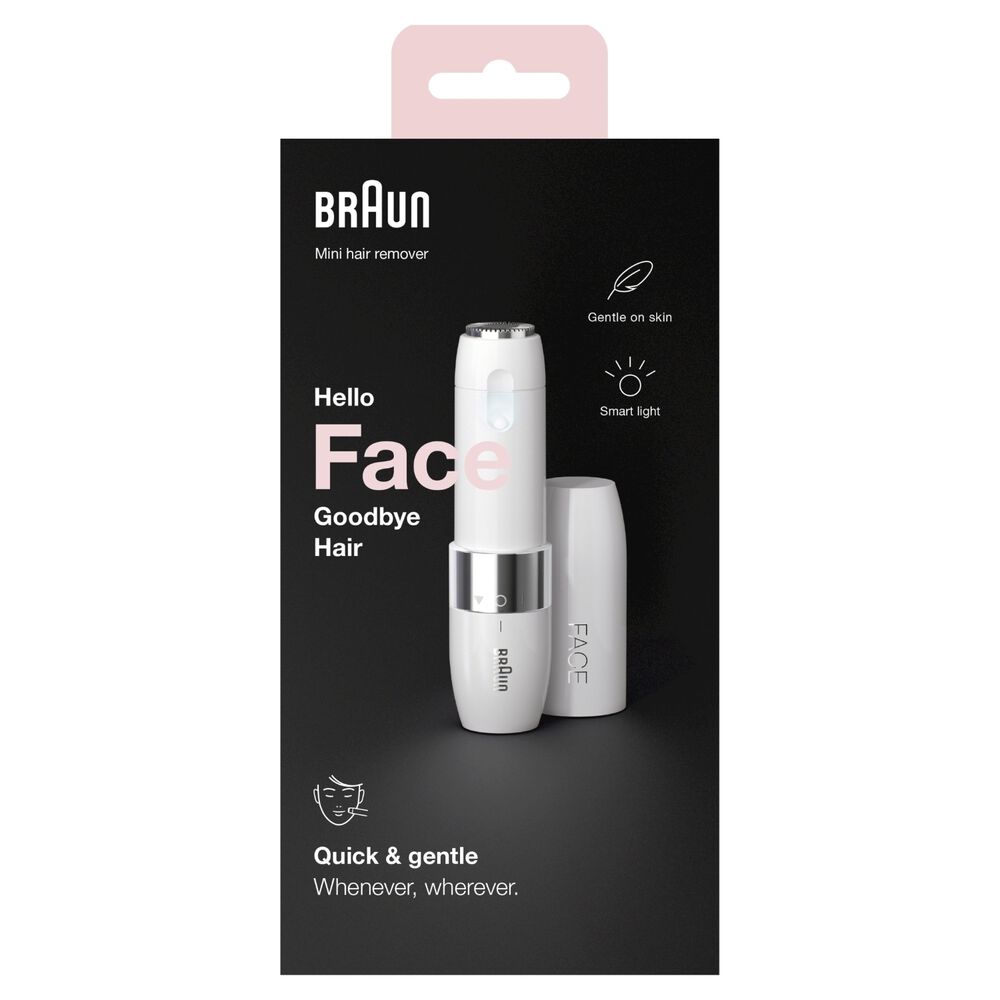 MINIDEPILATORE VISO BRAUN FACE FS1000 MINI DEPIL, image number 13