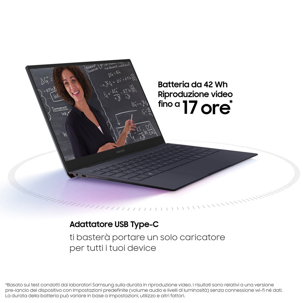Galaxy Book S, 13,3 pollici, processore Intel® Core™ i5, INTEL UHD Graphics, 8 GB, SSD 512 GB, Gray, image number 5
