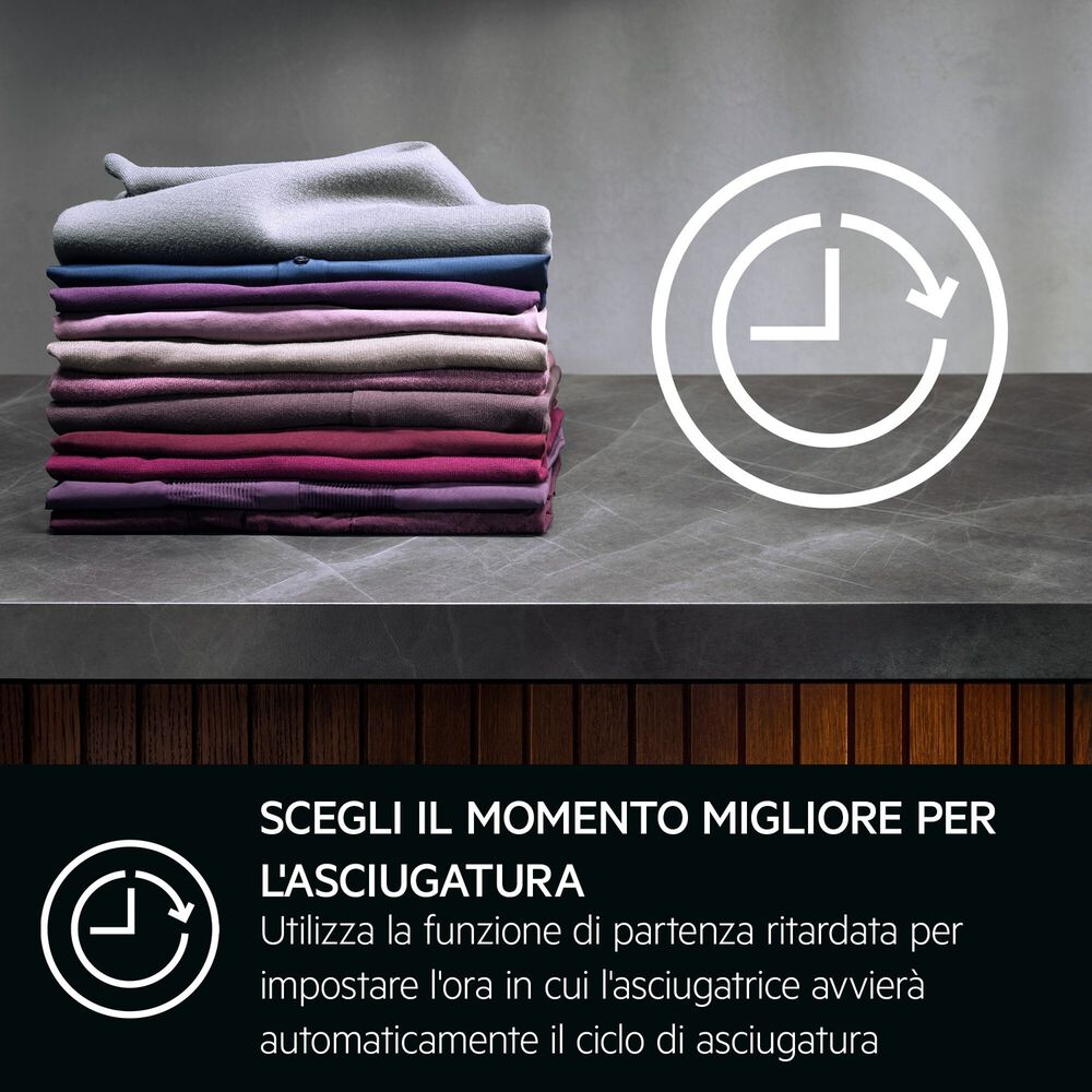 Asciugatrice AEG TR7HG8C, a pompa di calore, 8 kg, profondit&agrave; 63,8 cm,&nbsp; funzione refresh MixDry,&nbsp; Eco, Stiro facile, Classe C - PRMG GRADING RKBN - 15%, image number 17