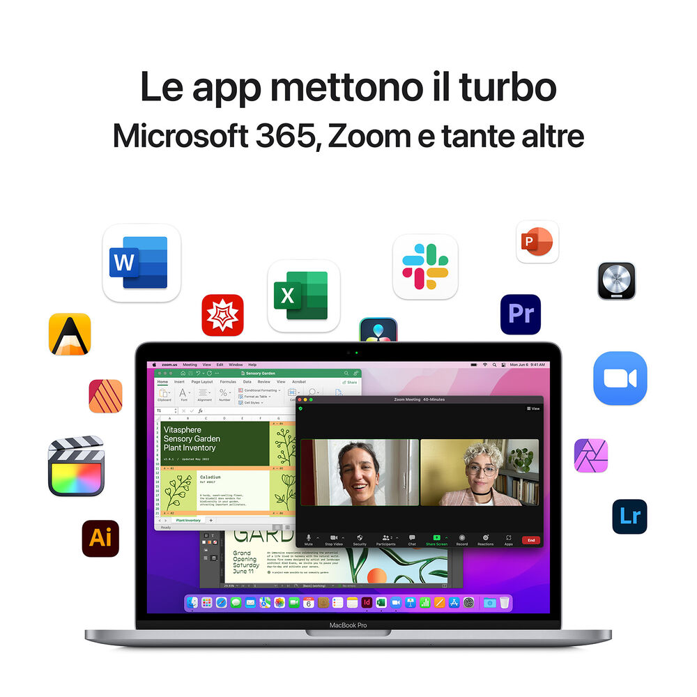 MB PRO MNEJ3T , 13,3 pollici, processore Apple, Apple GPU 10-core, 8 GB, SSD 512 GB, Gray, image number 7