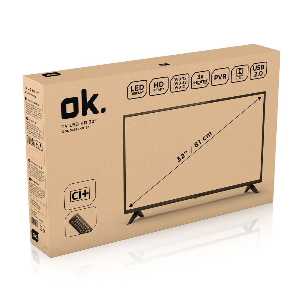 ODL 32772HN-TAB TV LED, 32 pollici, HD, No, image number 7