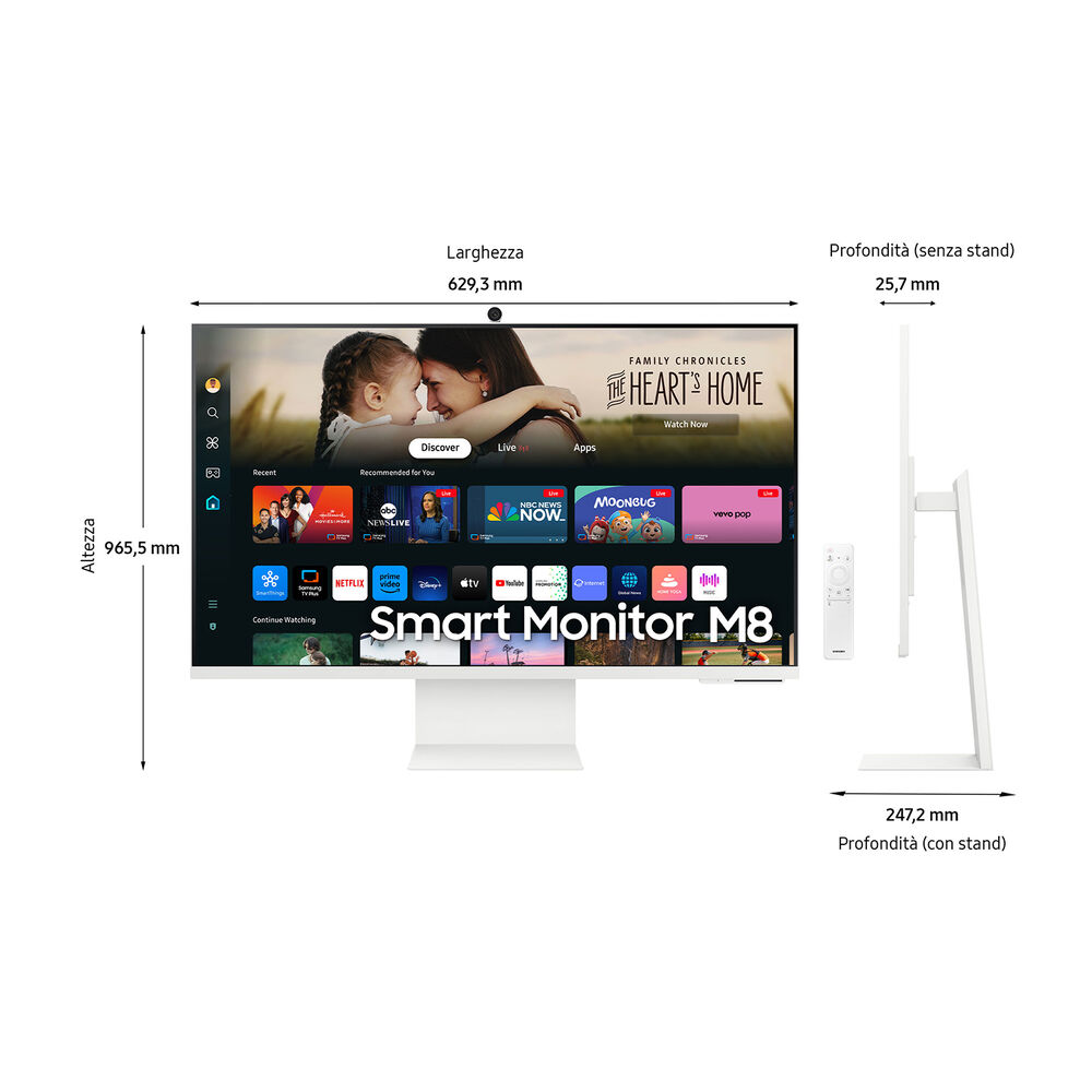 Smart Monitor M80D 32'', image number 1