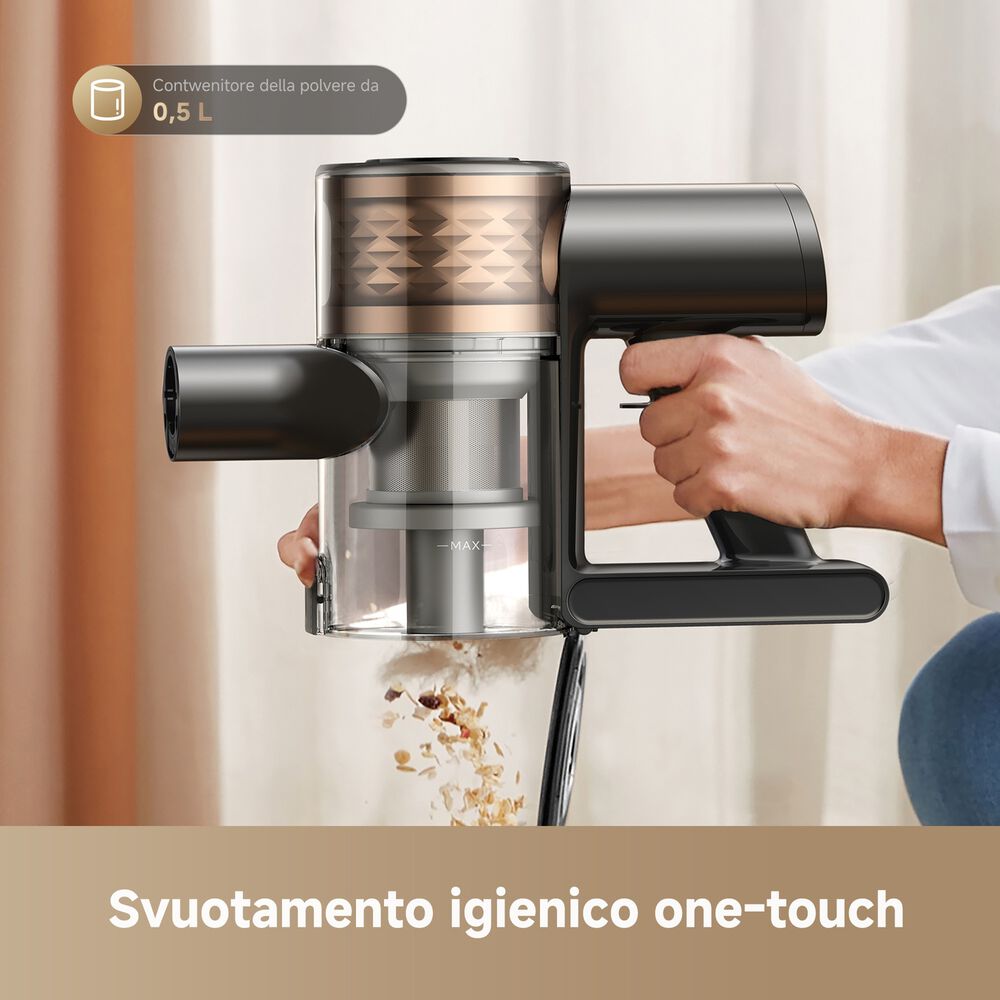 SCOPA ELETTRICA DREAME R10s Lite, Potenza Max 250 W, Autonomia fino a 45 min, Contenitore polvere fino a 0,5 l - PRMG GRADING OOCN - 15%, image number 11