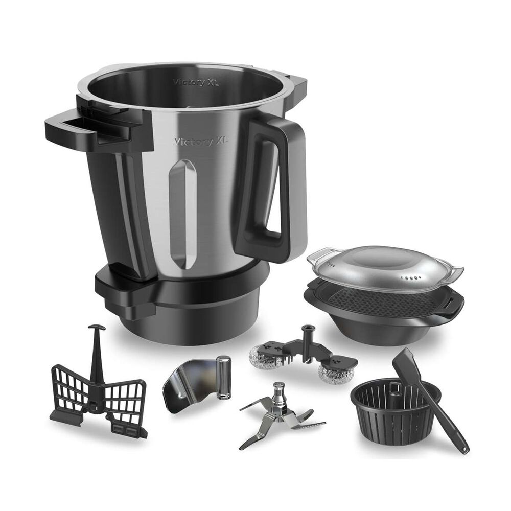 Mambo CooKing Victory ROBOT DA CUCINA, 1700 W, capacit&agrave; ciotola 4,5 l, Inox Black - PRMG GRADING RKCN - 15%, image number 2