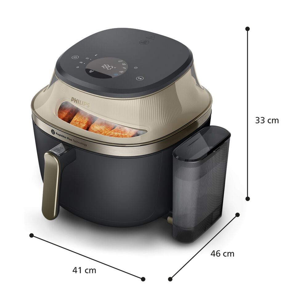 Airfryer Serie 5000 da 7.2L con vapore NA543/00, image number 11