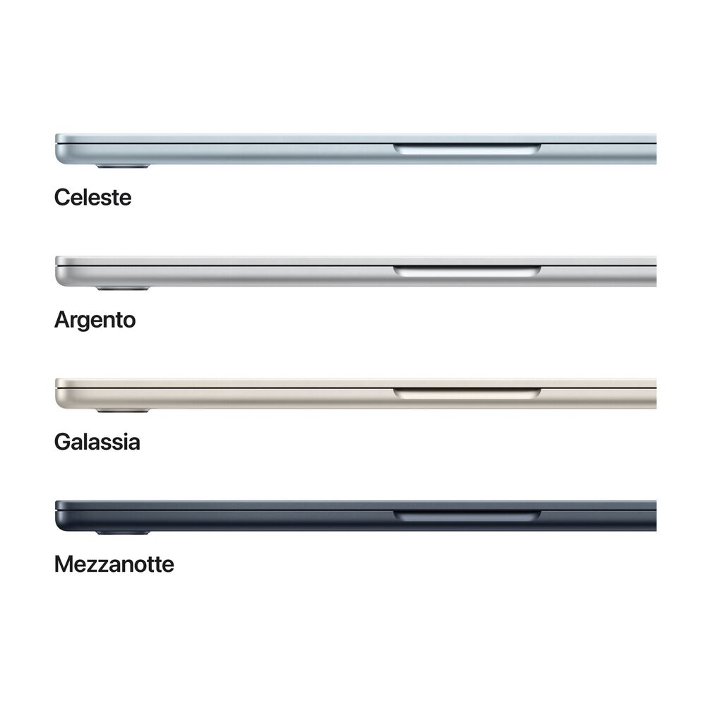 APPLE MacBook Air 13'', Chip M4, 10 CPU 10 GPU, 24GB, 512GB, Celeste - PRMG GRADING OOBN - 10%, image number 3